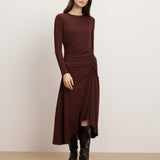 Veronica Beard - Theodora Ruched Midi Dress