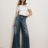 Veronica Beard - Arch Studded Leather Belt 