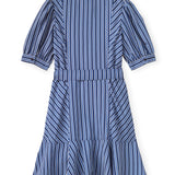 Cartolina - SU26 Bonnie Dress - Coastal Stripe