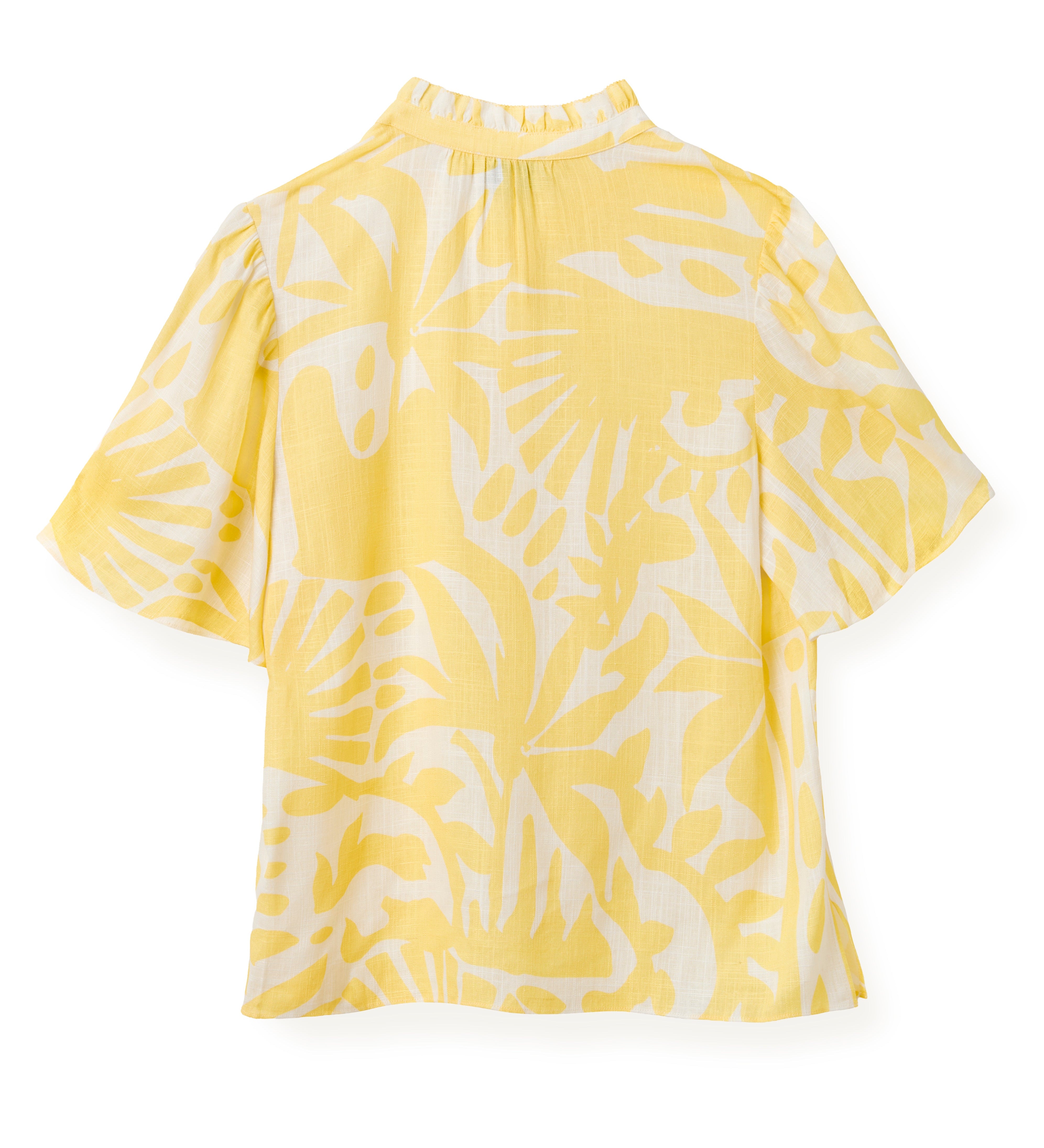 Cartolina - SU26 Emery Top - Parrish Geo Print - Banana