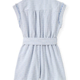 Cartolina - SU26 Marin Romper - Blue Mist