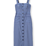 Cartolina - SU26 Natalie Dress - Coastal Stripe