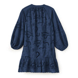 Cartolina - SP26 Selwin Mini Dress - Midnight Blue