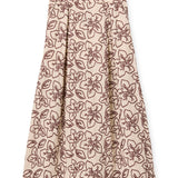 Cartolina - PF26 Bea Midi Skirt - Field Floral Embroidery