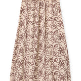 Cartolina - PF26 Bea Midi Skirt - Field Floral Embroidery