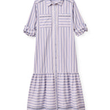 Cartolina - PF26 Celia Dress - Cartolina Stripe - Pale Blue