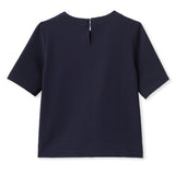Cartolina - SP26 Chloe Top - Dark Navy