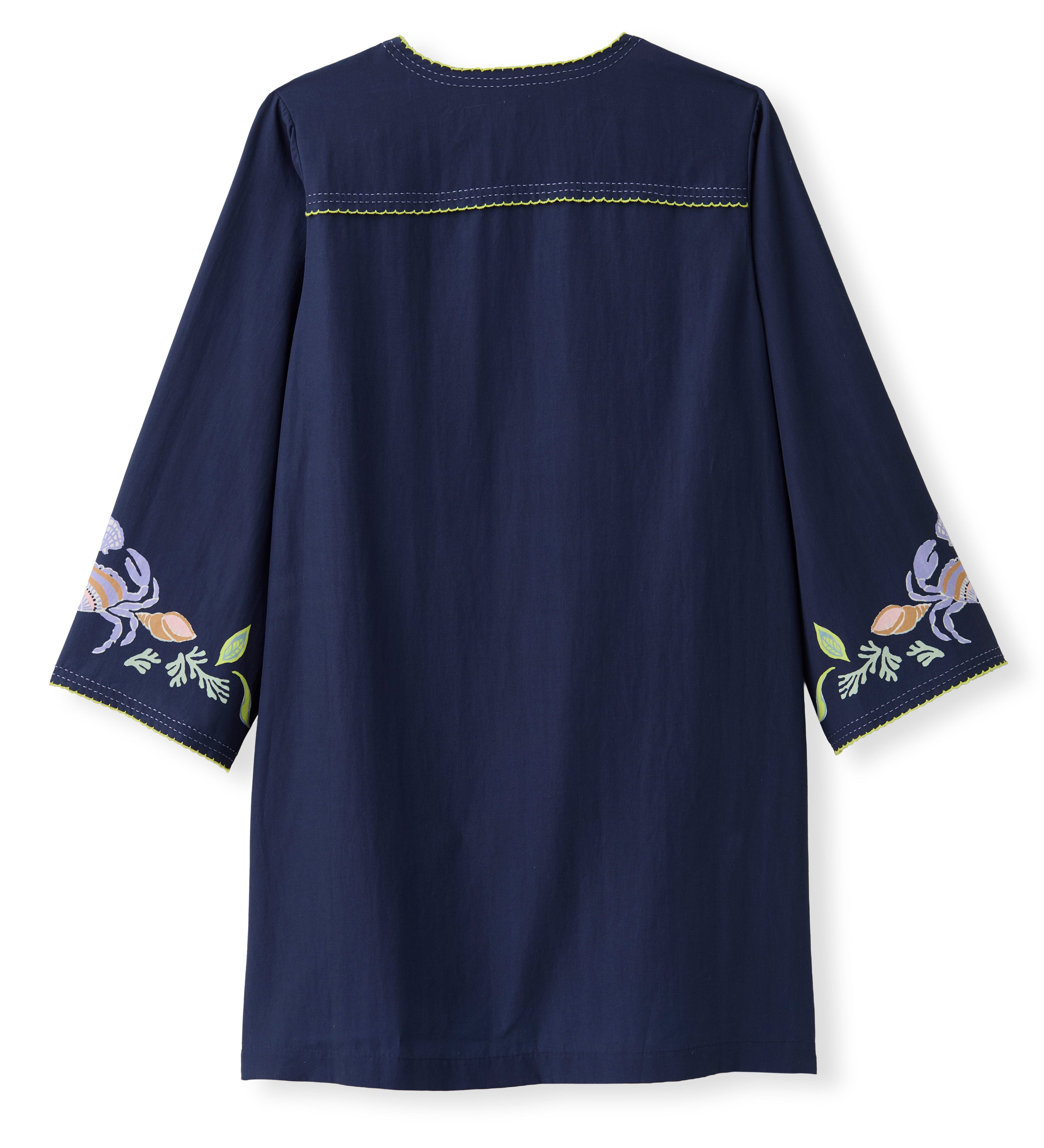 Cartolina - SP26 Folly Mini Dress - Mariner's Bloom
