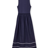 Cartolina - SU26 Isadora Dress - Midnight Blue
