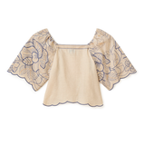 Cartolina - Bryn Top - Natural Linen