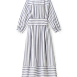 Cartolina - Seraphina Dress - Coastal Indigo Stripe