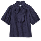Cartolina - PF26 Peggy Blouse - Midnight Blue