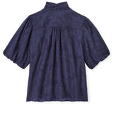 Cartolina - PF26 Peggy Blouse - Midnight Blue