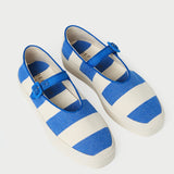 Loeffler Randall - Cooper Blue Striped Mary Jane Sneaker