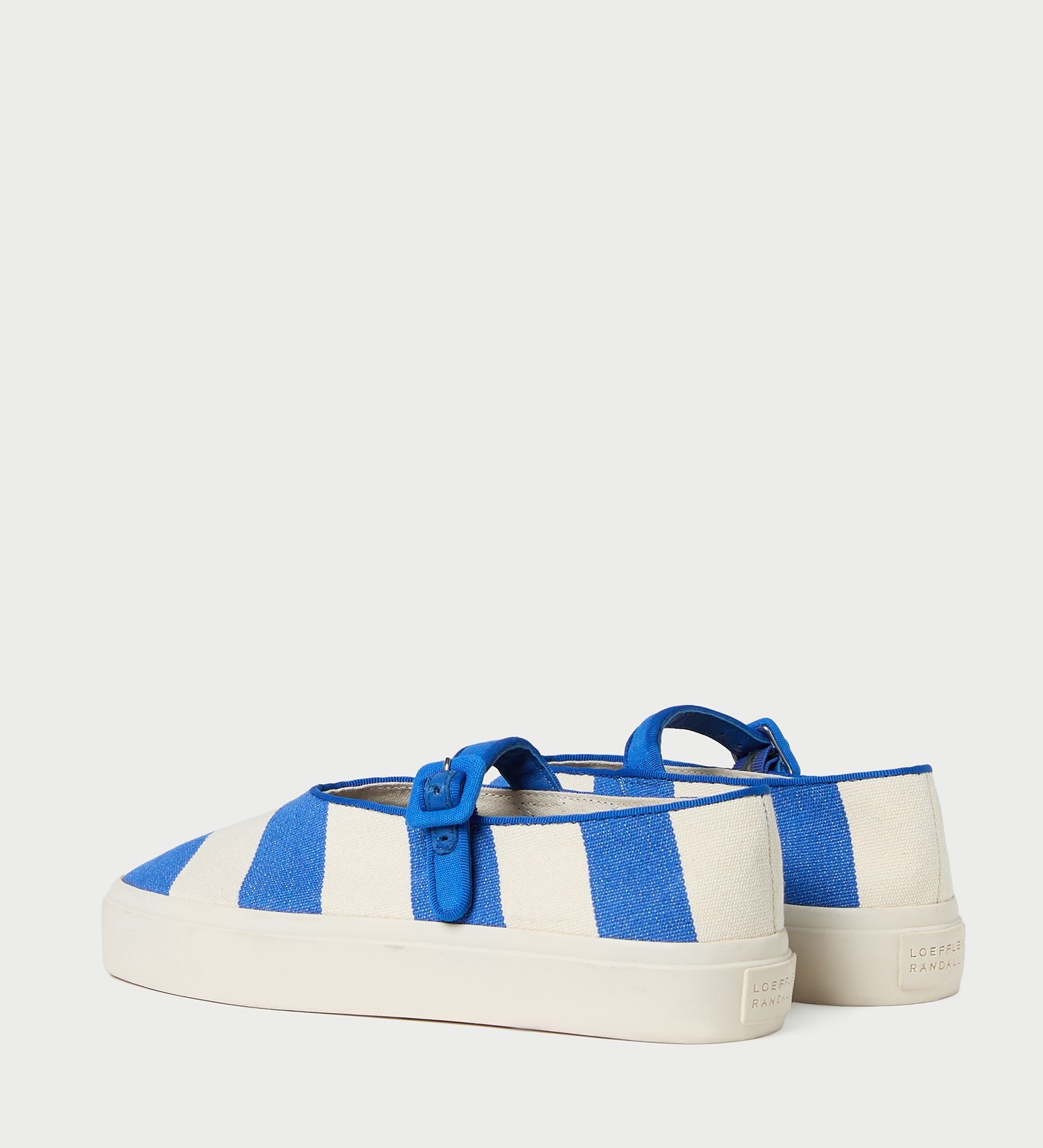 Loeffler Randall - Cooper Blue Striped Mary Jane Sneaker