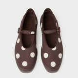 Loeffler Randall - Cooper Brown/Cream Mary Jane Sneaker