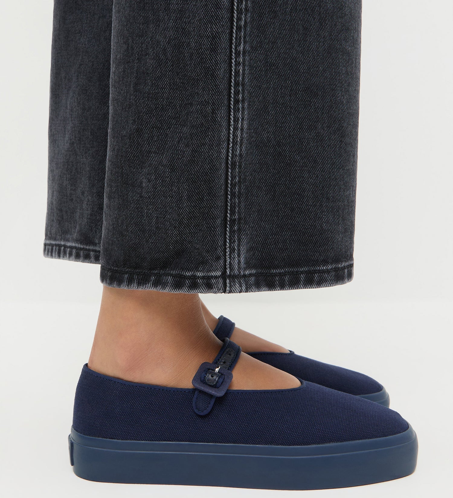 Loeffler Randall - Cooper Navy Mary Jane Sneaker