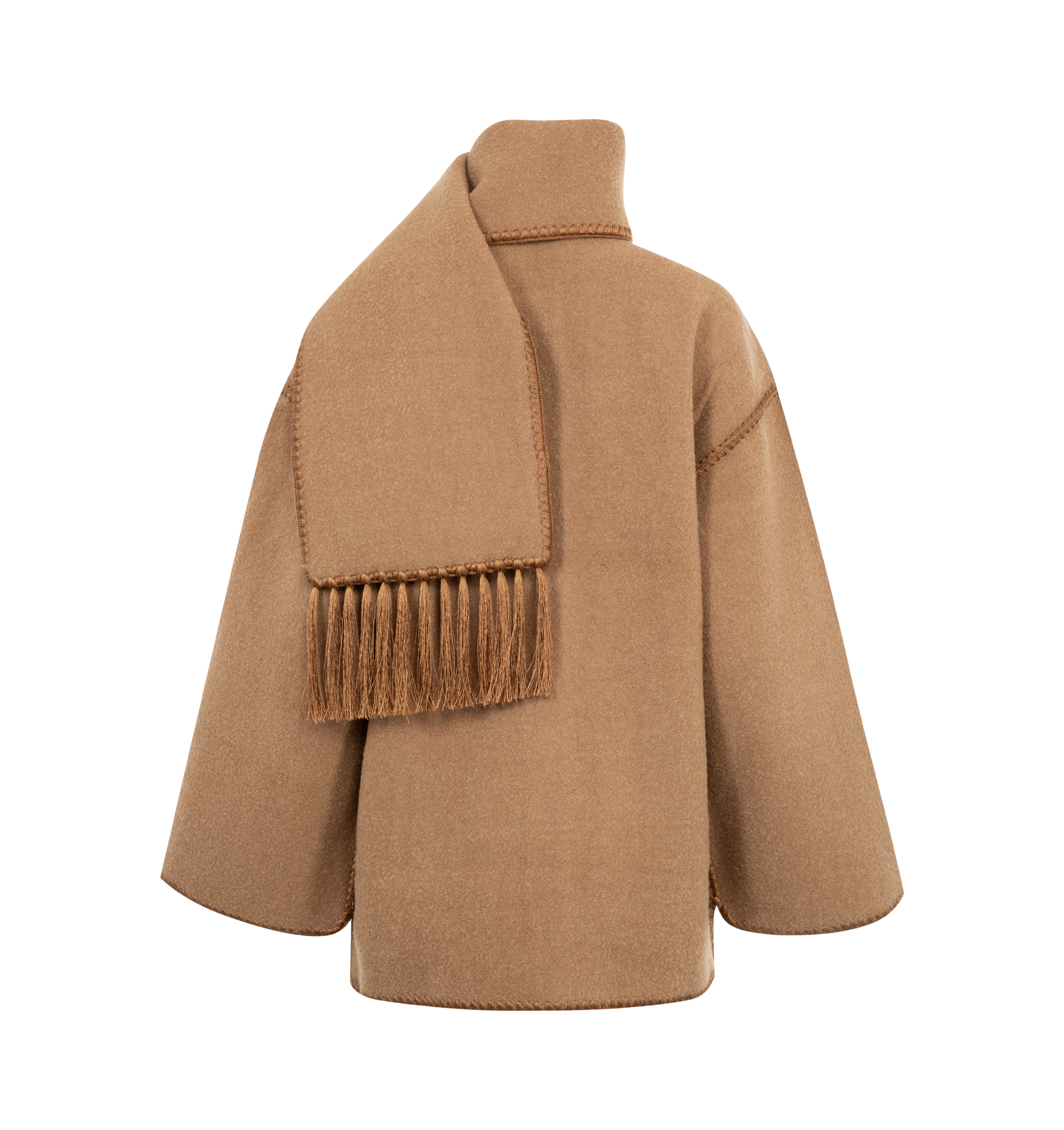 Tôteme - Embroidered Scarf Jacket