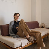 Jamie Haller - The Penny Loafer in Ponyhair Leopard