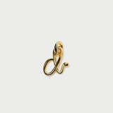 Loeffler Randall - Small Gold Letter "D" Charm