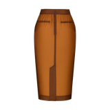 Saint Laurent - Nylon Pencil Skirt