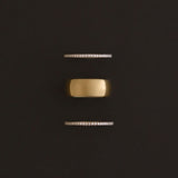Kinn - Dahlia Double Pavé Ring 1.2mm Diamond
