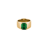 Dorsey - DAMIAN LAB EMERALD CIGAR BAND, GOLD