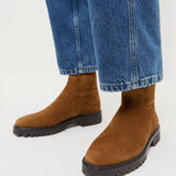 Loeffler Randall - Danny Cacao Suede Lug Boot