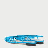 Loeffler Randall - Devon Blue Moiré Slingback Sandal
