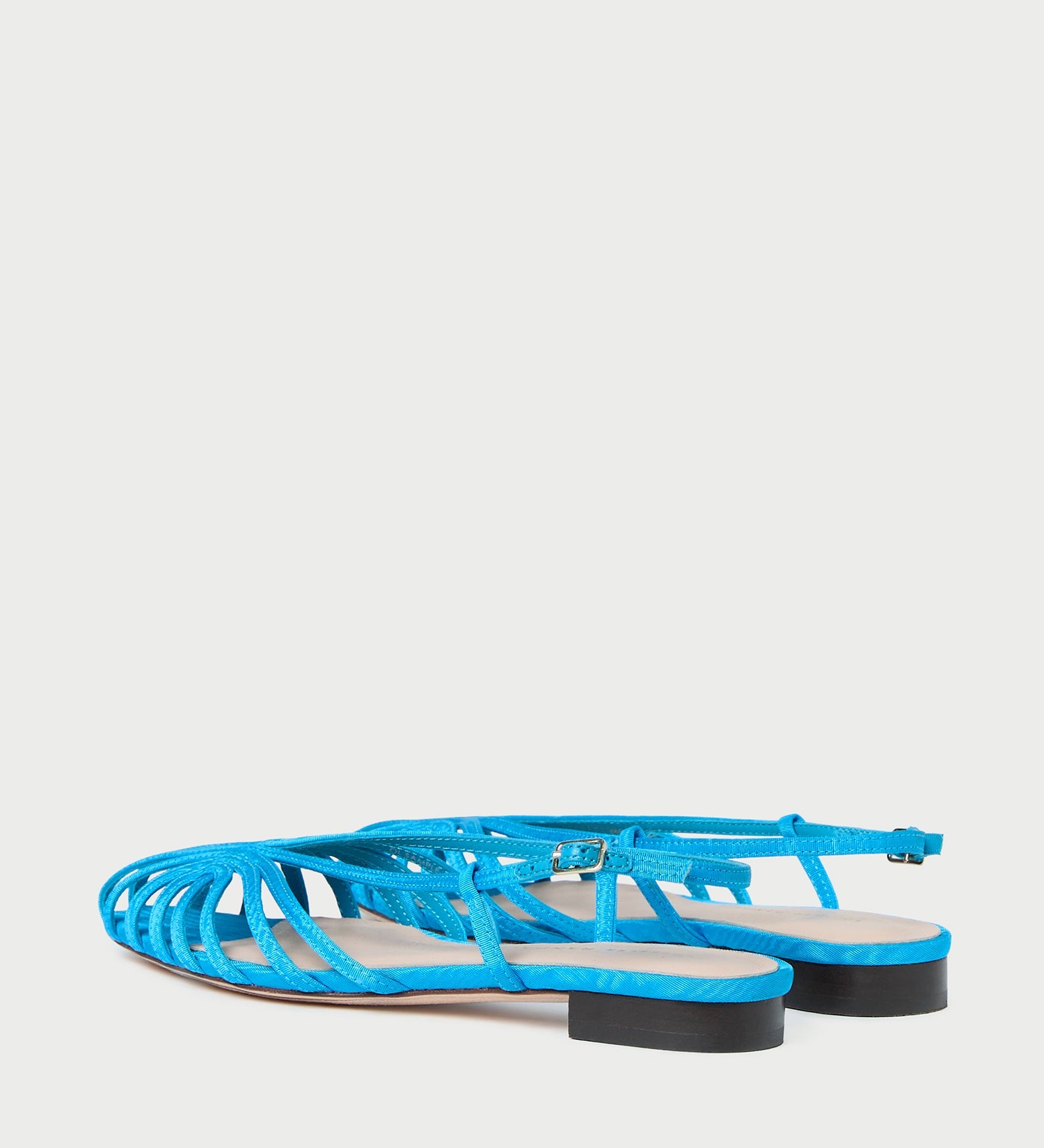 Loeffler Randall - Devon Blue Moiré Slingback Sandal