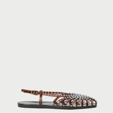 Loeffler Randall - Devon Brown Jelly Slingback Sandal