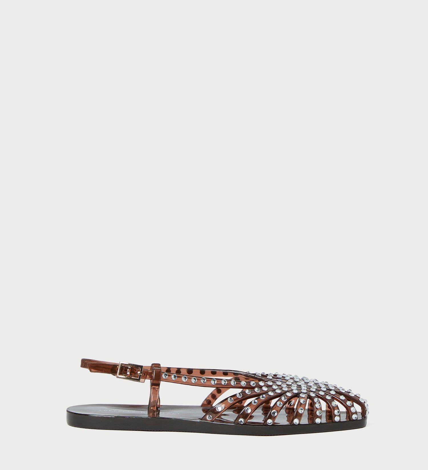Loeffler Randall - Devon Brown Jelly Slingback Sandal