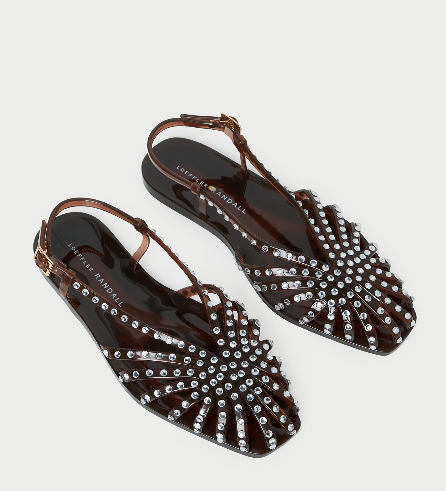 Loeffler Randall - Devon Brown Jelly Slingback Sandal