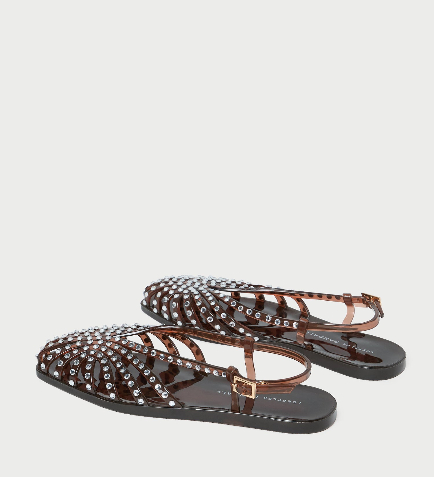 Loeffler Randall - Devon Brown Jelly Slingback Sandal
