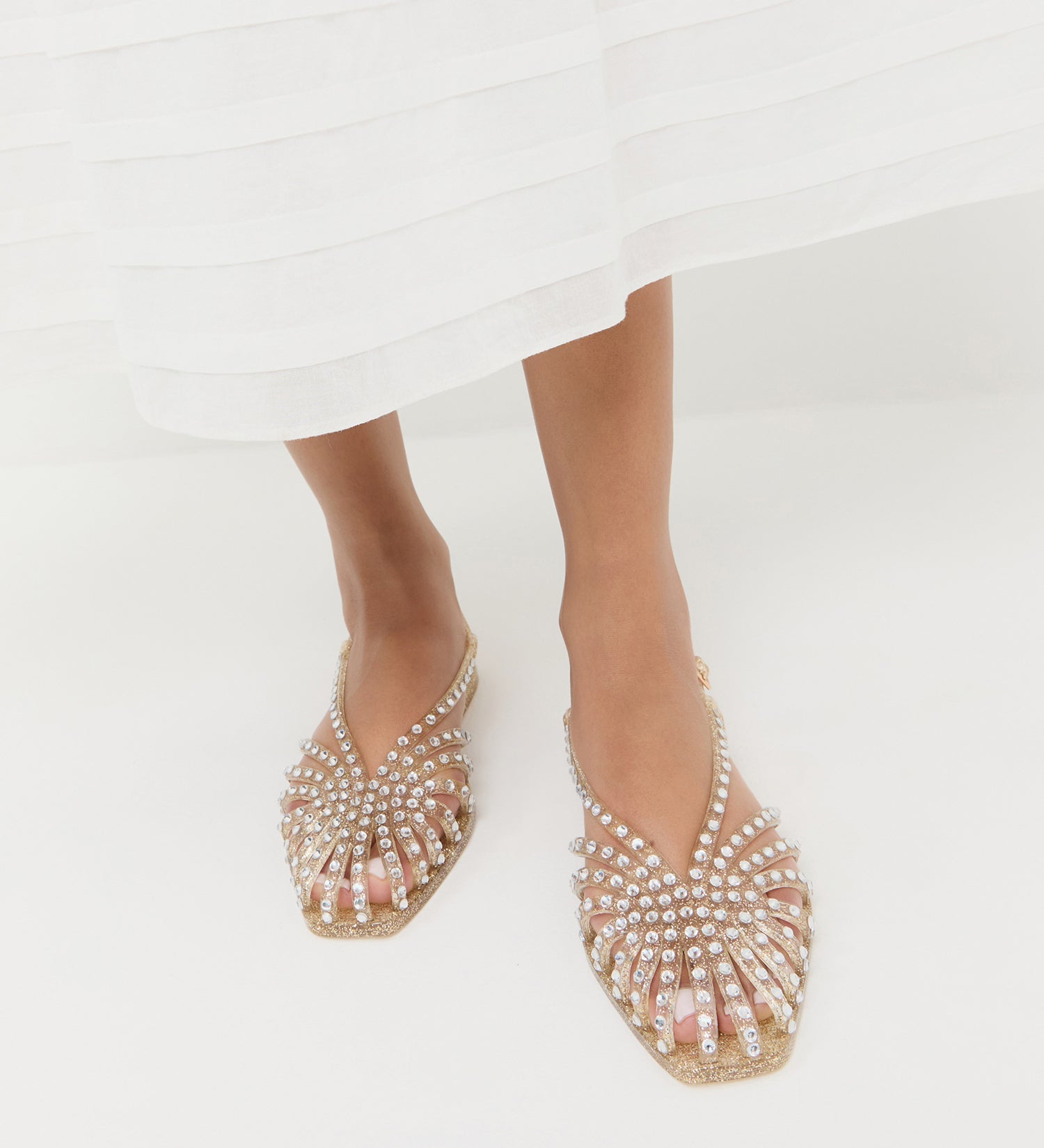 Loeffler Randall - Devon Champagne Jelly Slingback Sandal