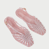 Loeffler Randall - Devon Pink Jelly Slingback Sandal