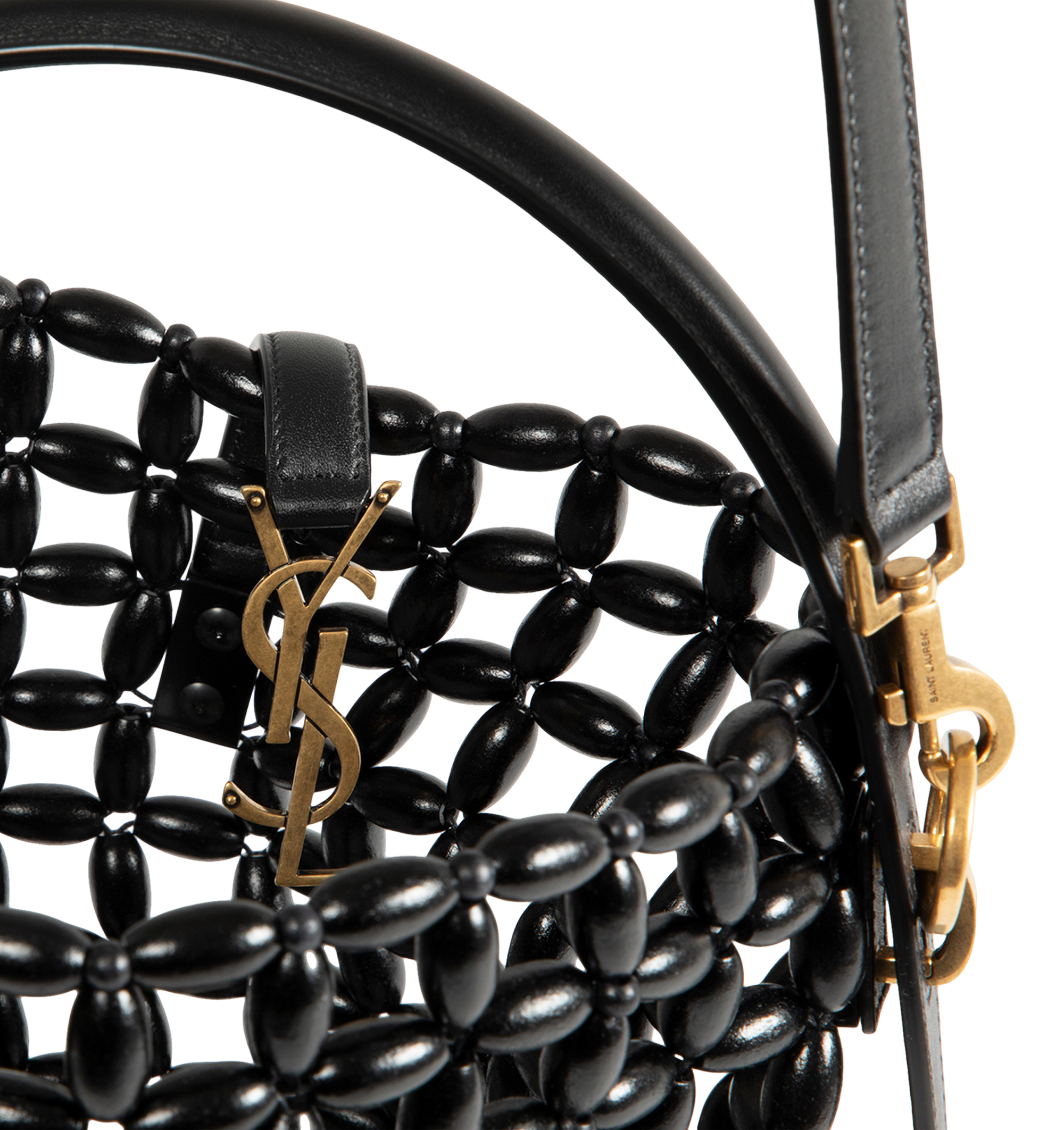 Saint Laurent - Beaded Bucket Bag