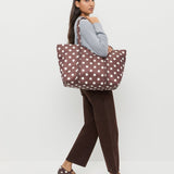 Loeffler Randall - Dina Brown/Cream Travel Tote