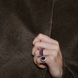 Dorsey - PETITE SPENCER, LAB YELLOW SAPPHIRE RING, GOLD