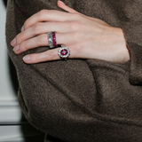 Dorsey - PETITE SPENCER, LAB YELLOW SAPPHIRE RING, GOLD