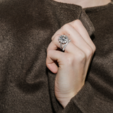 Dorsey - PETITE SPENCER, LAB BLUE SAPPHIRE RING, GOLD