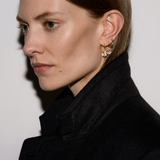 Dorsey - EMILE RADIANT-CUT EARRINGS IN LAB WHITE SAPPHIRE