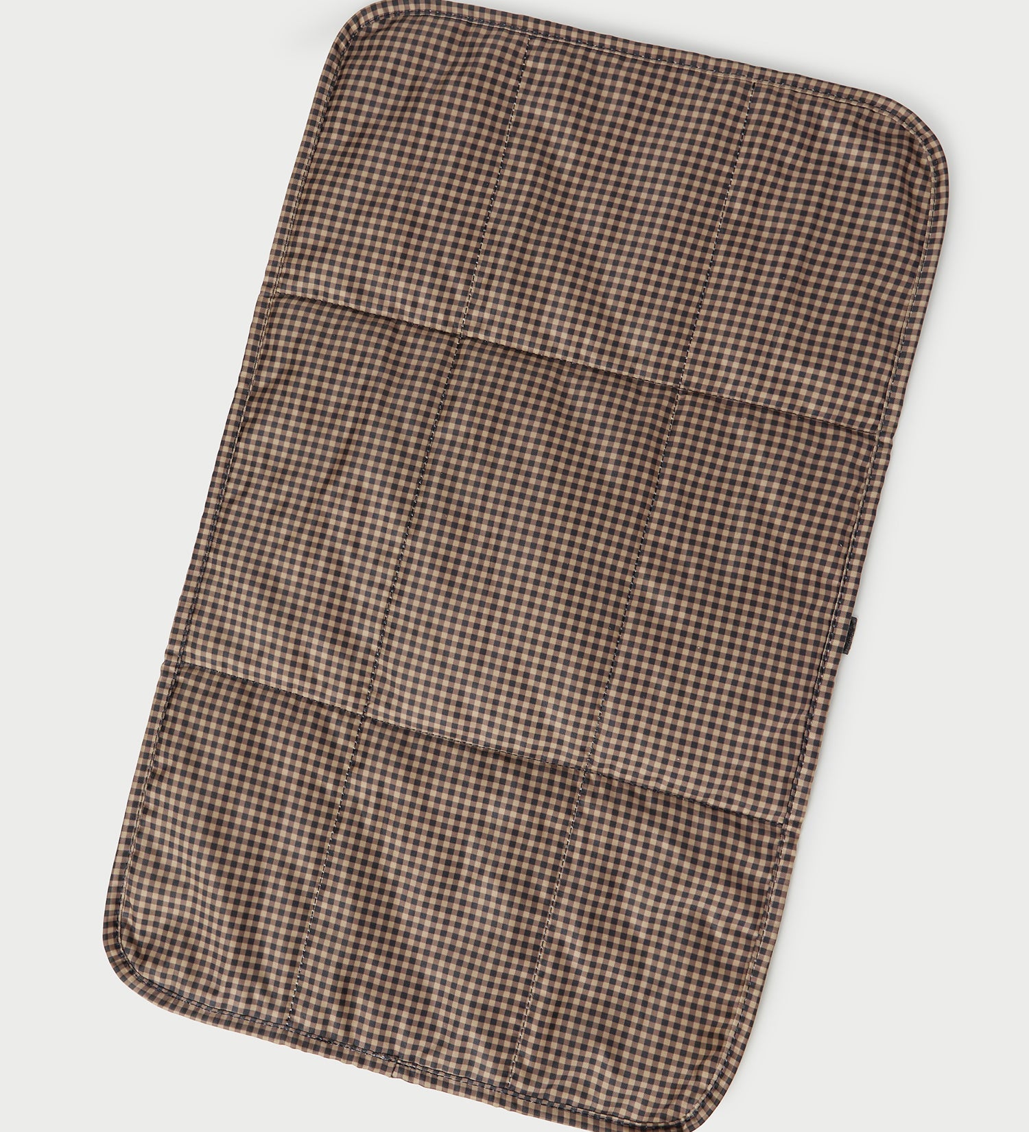 Loeffler Randall - Dottie Brown/Black Check Changing Pad