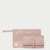 Loeffler Randall - Dottie Brown Gingham Changing Pad