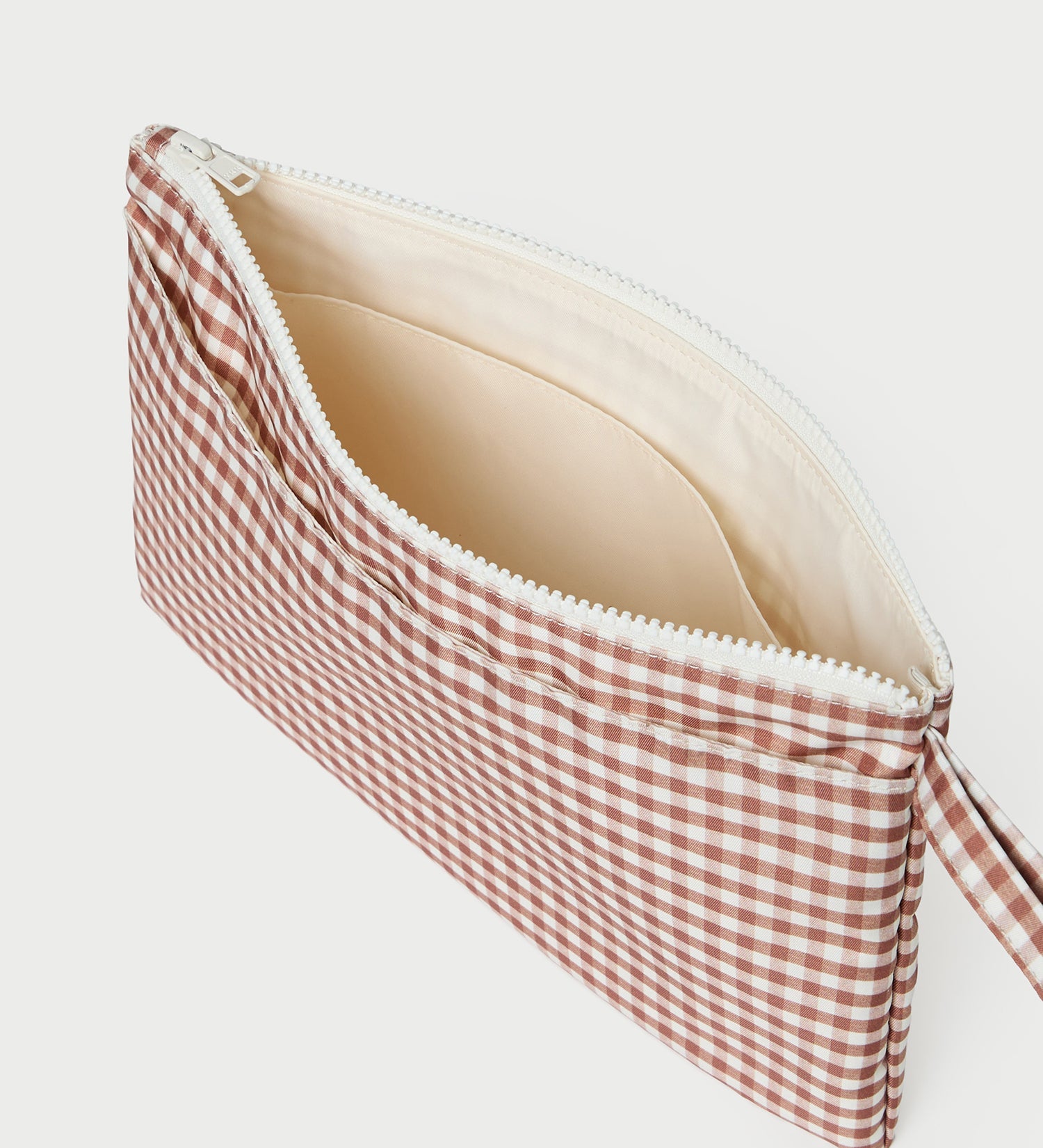 Loeffler Randall - Dottie Brown Gingham Changing Pad