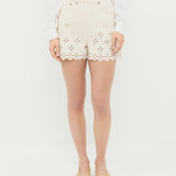 Loeffler Randall - Dover Embroidered Short
