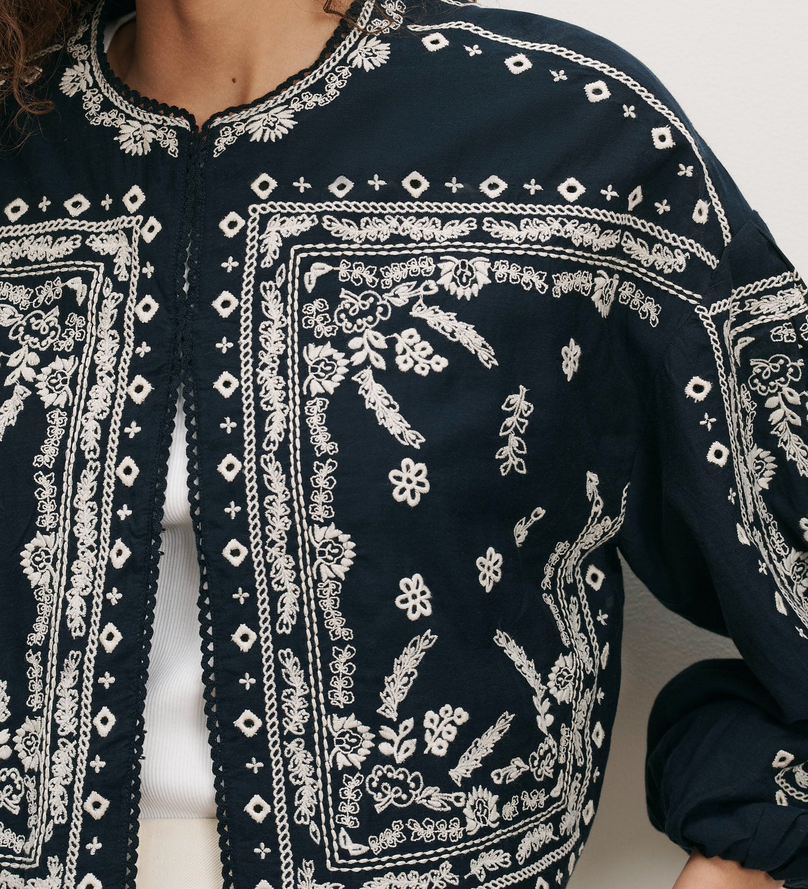 Veronica Beard - Drake Embroidered Jacket