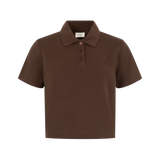 Saint Laurent - Cropped Polo Shirt