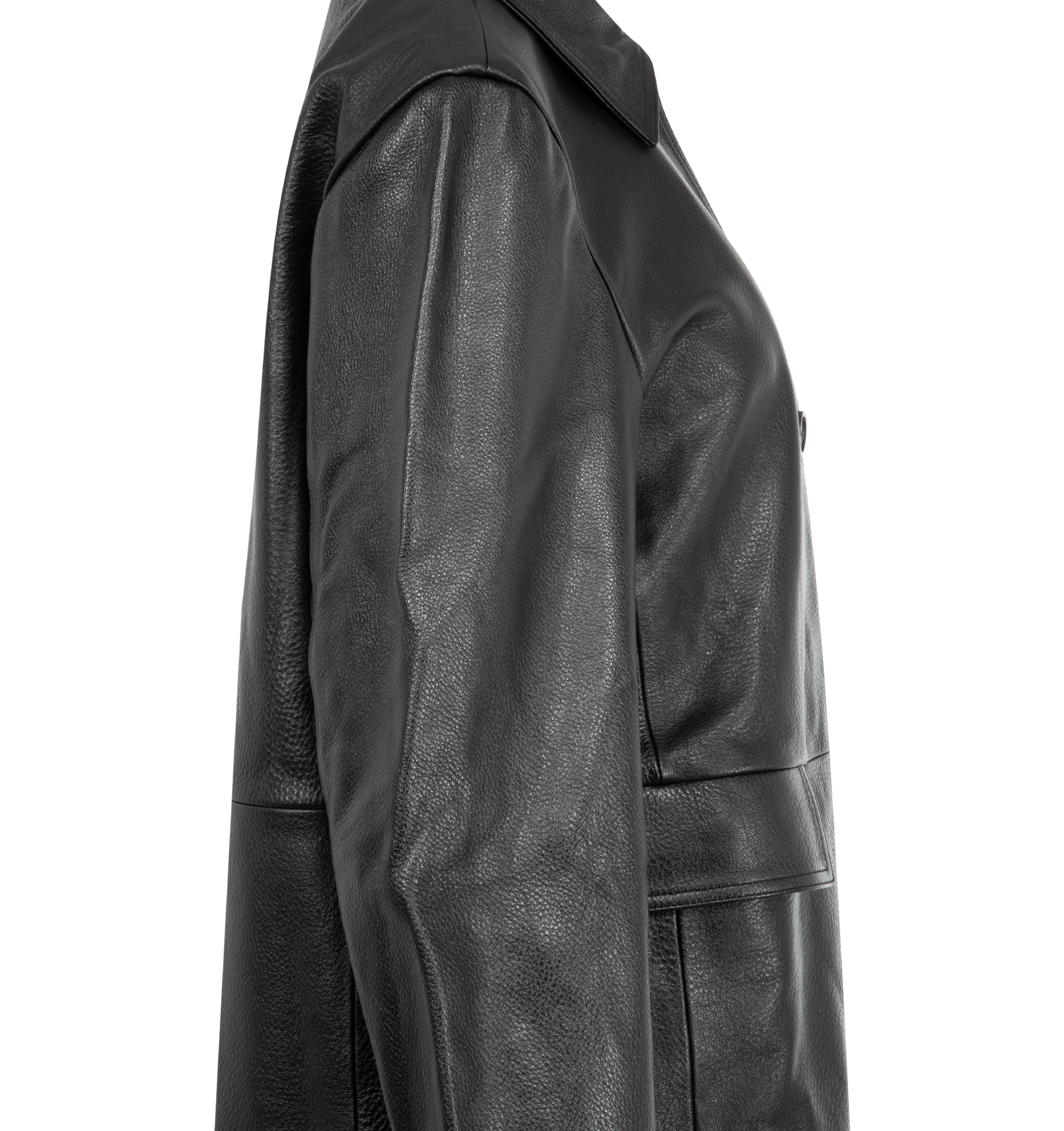 Tôteme - Grained Leather Jacket