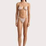 Faithfull - Elea Bikini Top Oliander Blush - Final Sale